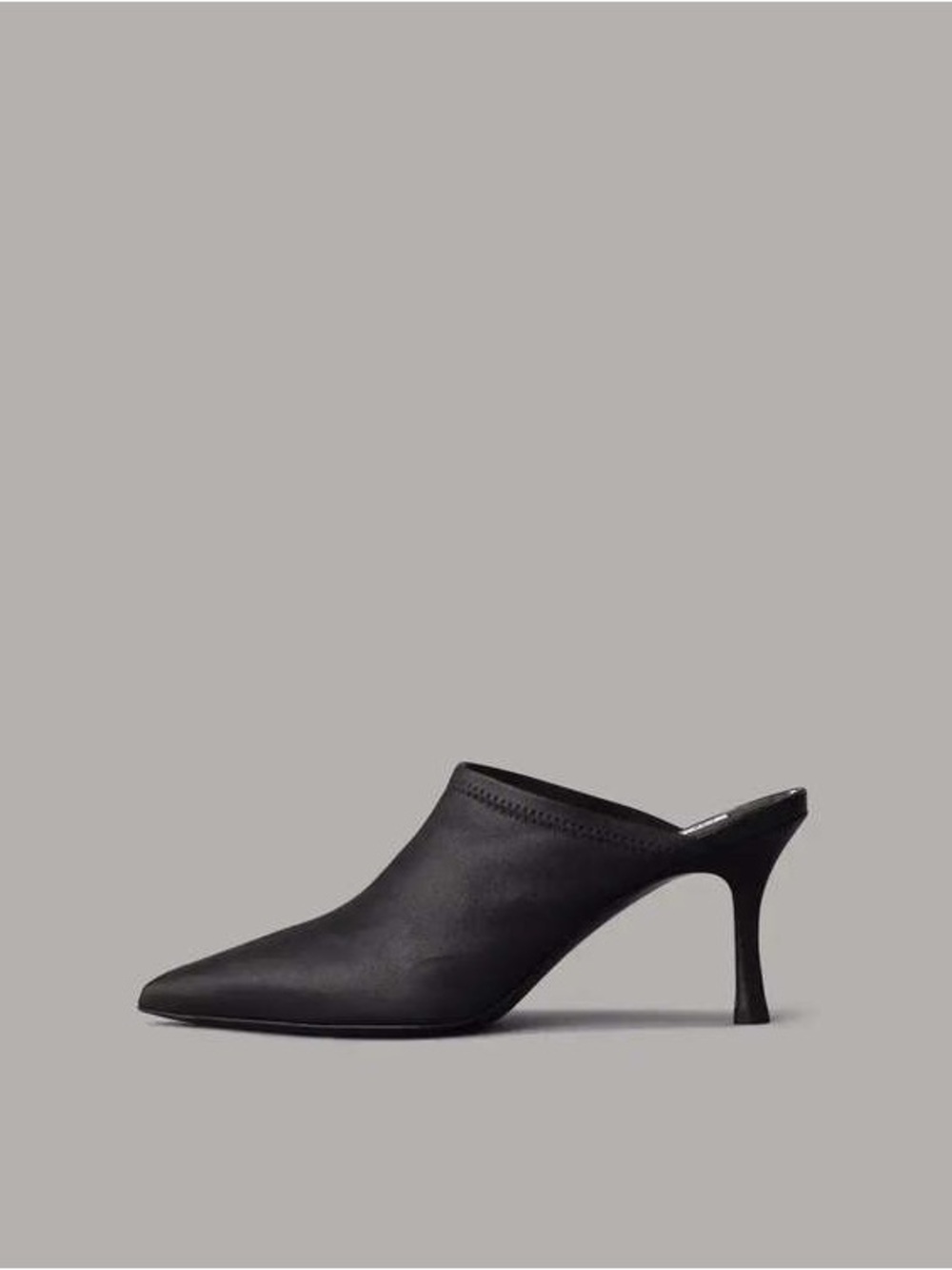 Rag & Bone Brea Leather Mule Heel In Black 38.5 - Picture 2 of 7